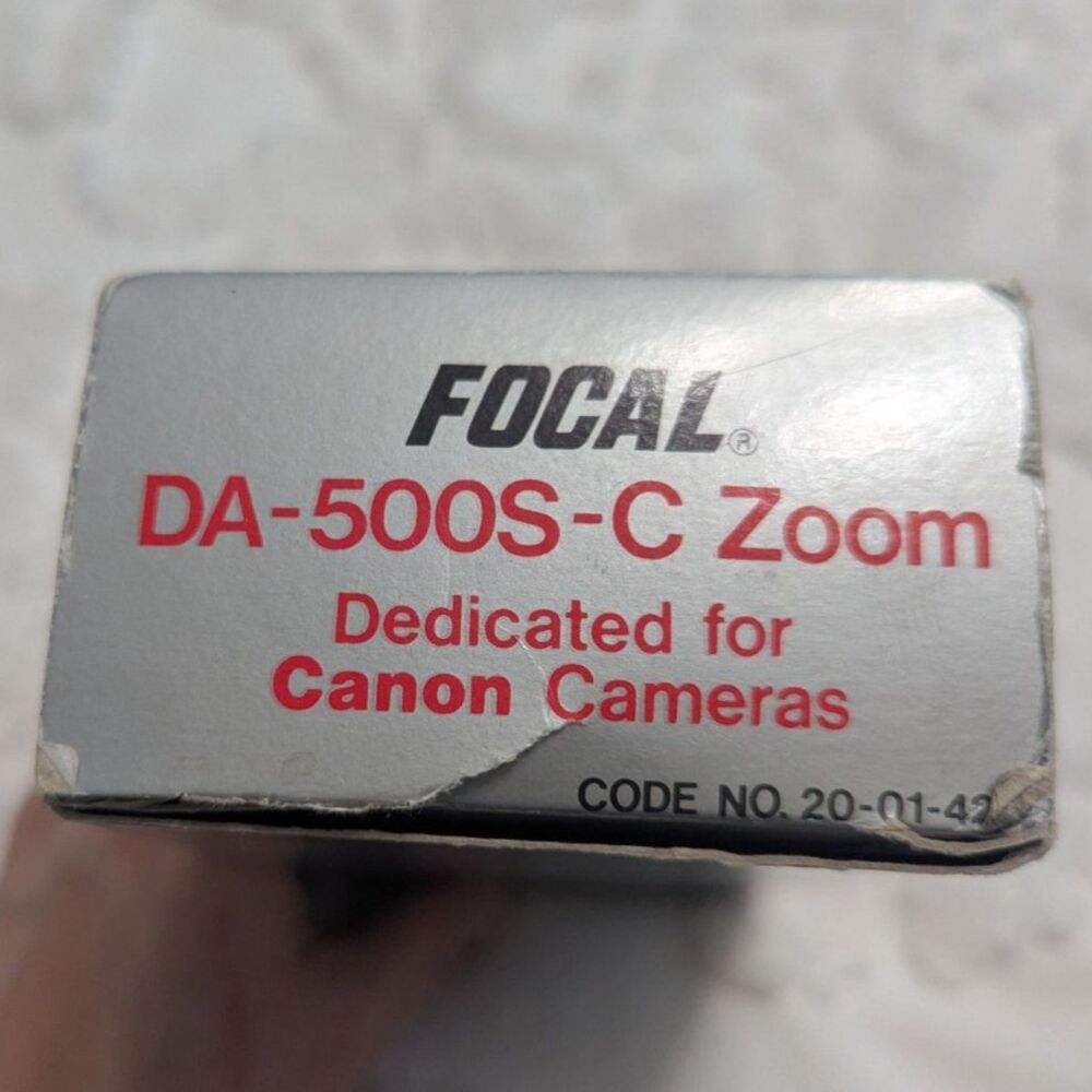 📸 Focal DA-500S-C Vintage Camera Flash Hot Shoe Unit w/ Box – Untested - Picture 3 of 14